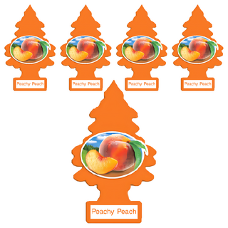 Little Trees 小樹香片 水蜜桃 車用/居家/辦公室香氛片，美國製造, 7g, 5片