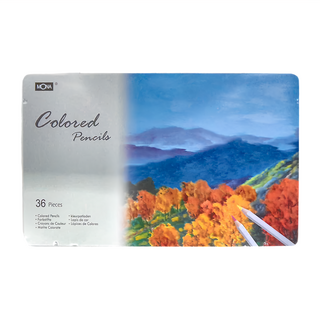 MONA 蒙納 油性色鉛筆 36色, 1盒