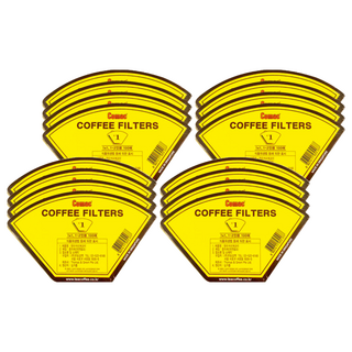 Comac 咖啡濾紙 1Y 1-2人份, 100張, 4包