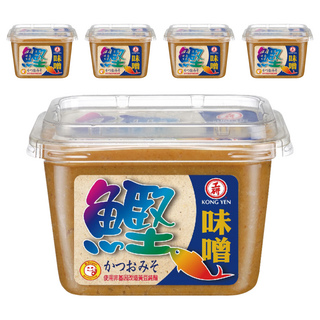 工研 鰹魚味噌 500g 非基因改造黃豆釀造, 5盒