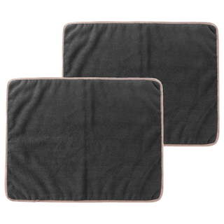 comet 車用超細纖維抛光巾 50 x 40cm, 灰色, 2條