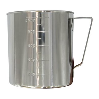SHIMOYAMA 不銹鋼帶刻度量杯, 1L, 1個