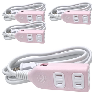 成電牌 超值型2+1座2P延長線，最大15A，125VAC，110VAC/60Hz, 1.8m, 顏色隨機, 4個