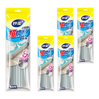 妙潔 超吸水膠棉拖 補充包, 5包
