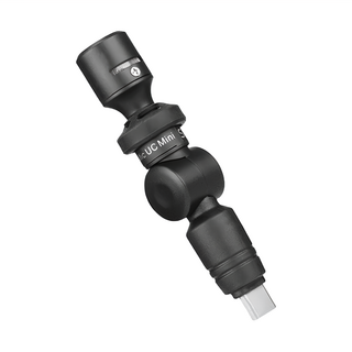 Saramonic 楓笛 SmartMic Di Mini 智慧型手機麥克風, iOS Lightning接孔, 全向性, 電容式麥克風, Black, 1個