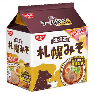 NISSIN 日清 拉麵 札幌味噌風味 Set, 5包