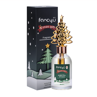 Fancy U 聖誕樹擴香瓶 200ml, 英國梨小蒼蘭 English Pearfree, 1件