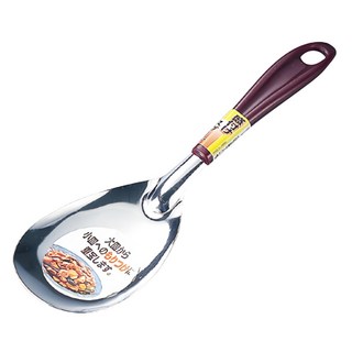 ECHO 不鏽鋼紫柄湯匙 1支-紫柄設計 經久耐用 方便清洗, 湯匙