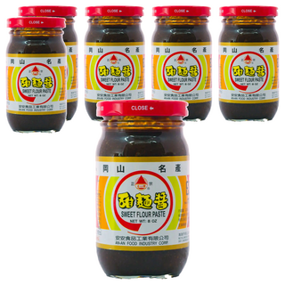 名山牌甜麵醬, 岡山名產, 純素, 230g, 6罐
