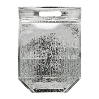 Donna&deco 可提式銀箔保冷袋, 銀色, 5入