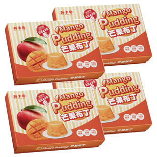 新東陽 芒果布丁, 無添加糖精、甜精、防腐劑, 660g, 4盒