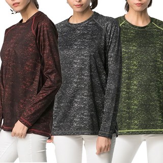 MI MI LEO 台灣製竹炭機能登峰衣 超值三件組, 黑白 + 紅黑 + 綠黑