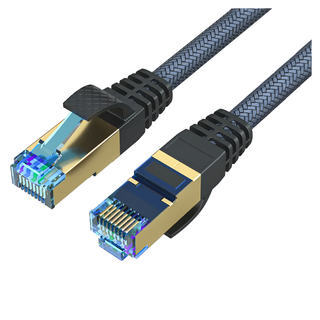 POLYWELL 寶利威爾 CAT8 40Gbps 超高速網路編織線, PW15-W48-D203, 1條, 3m