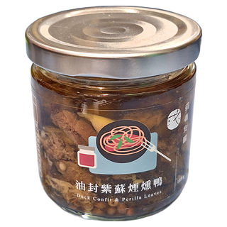 OR sauce 或者安醬 油封紫蘇煙燻鴨, 185g, 1罐