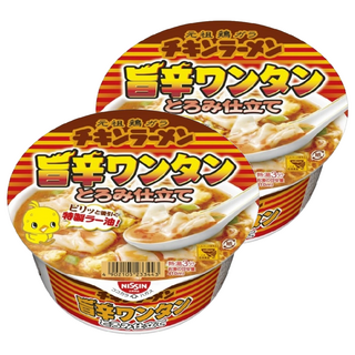 元祖雞汁麵 餛飩碗麵 94g, 2入