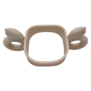 PiYOPiYO 黃色小鴨 預備學飲掀蓋天使瓶矽膠握把, 符合人體工學, 柔軟矽膠, 單色, 1個