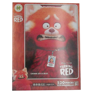 HUNDRED PICTURES 百耘圖 Turning Red 青春養成記拼圖 520片 Set 380x530mm 迪士尼, 紅色, 1盒