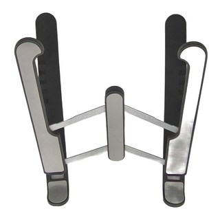 FANCY LIFE 筆電散熱支架 適用11-17吋各廠牌筆電, 黑色, 1個