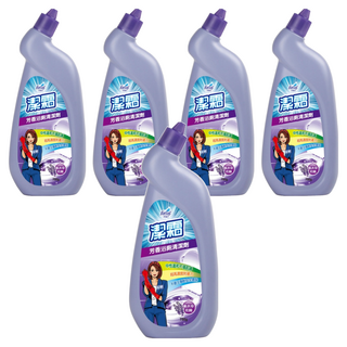 farcent 花仙子 潔霜 芳香浴廁清潔劑 薰衣草花園, 750g, 5瓶