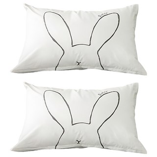 shez Home 兔子純棉枕頭套