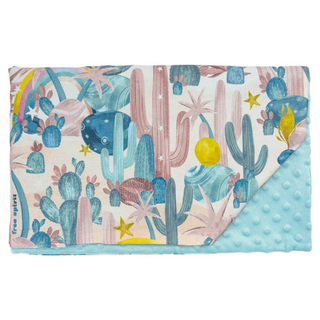 La Millou 巧柔毯 Moon Child 聯名款 混合顏色 嬰兒毯, 藍色 + 粉紅色 + 米色