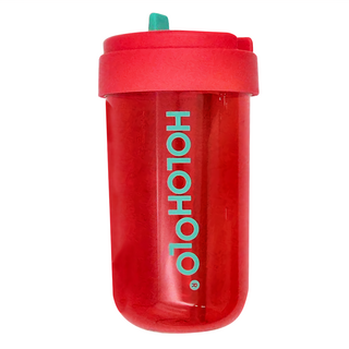 HOlOHOlO TONTON CUP 吸管杯 450ml, 紅色, 1個