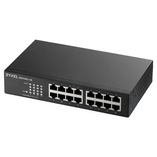 ZYXEL 極速Gigabit無網管16埠交換器, GS1100-16v3, 1個