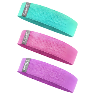 AOLIKES 奧力克斯 阻力3入組 3604 400g, 周長76 x 8cm, 綠色+粉紅色+紫色, 1組, 76 x 8cm