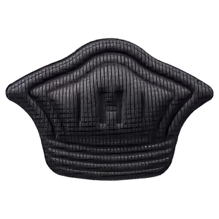 腳後跟防磨墊 高彈海綿+萊卡棉網布 黑色 10個一組, 11 x 7.7 x 1cm, 1組