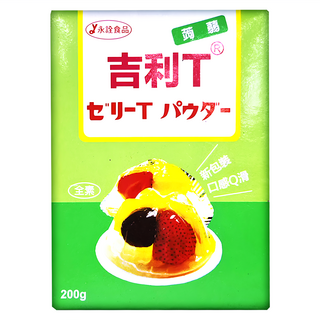 吉利T 蒟蒻果凍粉, 新包裝 口感Q滑, 200g, 1盒