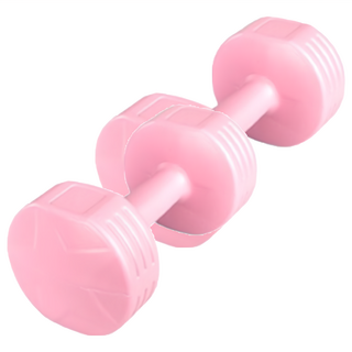 AD-ROCKET 絕美限定糖果啞鈴 Set 2個 PVC鐵砂混合物 六角造型 時尚潮流糖果色, 2kg