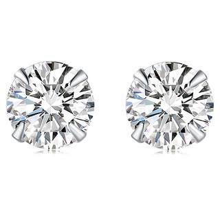 恩克萊 女款 鋯石 艾莉 圓形 耳環 6mm