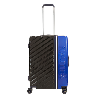 NAUTICA 跳色經典行李箱 24吋 ABS+PC材質 防爆拉鍊 TSA海關密碼鎖 360度萬向靜音輪