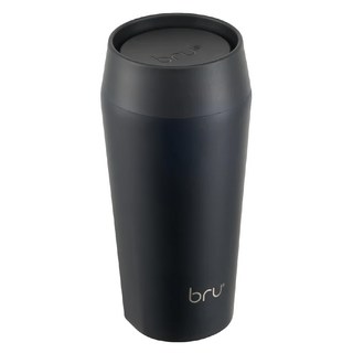 bru 陶瓷旅行保溫杯 12oz (340mL) 時尚黑, 1個