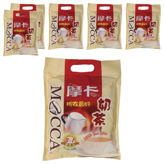 MOCCA 摩卡 現在最好 3合1奶茶隨身包, 18g, 24包, 6袋
