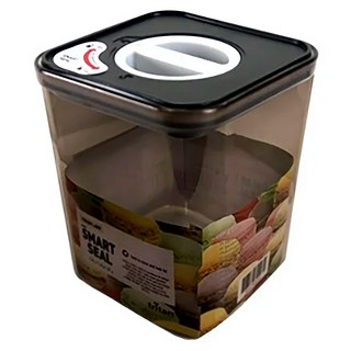 NEOFLAM SMART SEAL聰明封抗菌遮光儲物罐 方形, 1 個容器 + 1 個蓋子, 1個