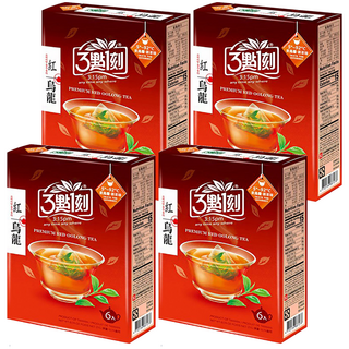 3點1刻 紅烏龍茶, 3.5g, 6包, 4盒