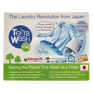 Terra Wash 鎂潔 洗衣片，可重複使用365次, 1片, 1盒