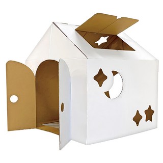 西松屋 Smart Angel MY HOUSE 星空小屋, 60 x 60 x 65cm, 白色, 1盒