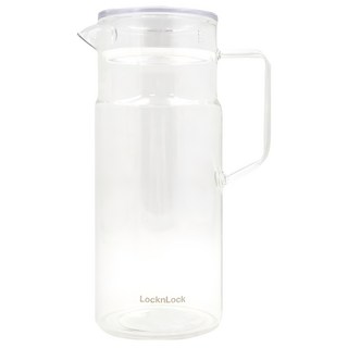 LocknLock 樂扣樂扣 Metro 都會耐熱玻璃壺, 透明, 1.2L, 1個