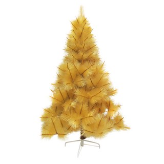 耶誕特級松針葉聖誕樹裸樹 120cm - DIY裝飾, 金色, 1個