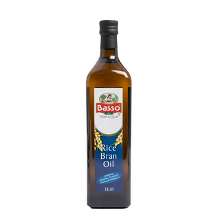 Basso 巴碩 義大利玄米油 非基改稻米製作 富含γ-穀維素與植物固醇, 1L, 1瓶