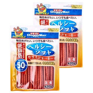 DoggyMan 多格漫 犬用健康低脂軟雞肉條, 雞肉, 420g, 2包