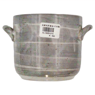 刷毛附蓋盅 日本製, 灰色, 1個