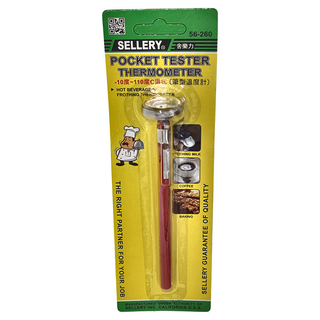SELLERY 舍樂力 筆型溫度計 -10°C~110°C 精準測量 熱飲/發泡牛奶/烘焙適用, 1個