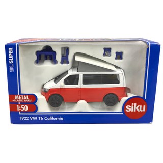 siku 福斯T6 California露營車 1:50 金屬+塑料, 1個