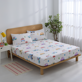 Ishur 伊舒爾 雲絲棉床包枕套組