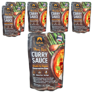deSIAM 泰式紅咖哩調理醬包, 200g, 6包