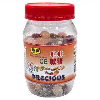 Hwei Yow 惠幼 CE軟糖 水果風味, 200g, 1罐