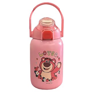 TOY STORY 玩具總動員 304水壺, 熊抱哥 粉色, 850ml, 1個